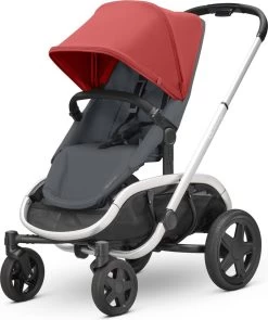 Quinny Hubb Mono Kinderwagen - Red On Graphite