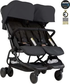 Mountain Buggy Nano Duo V3 Black (2022)