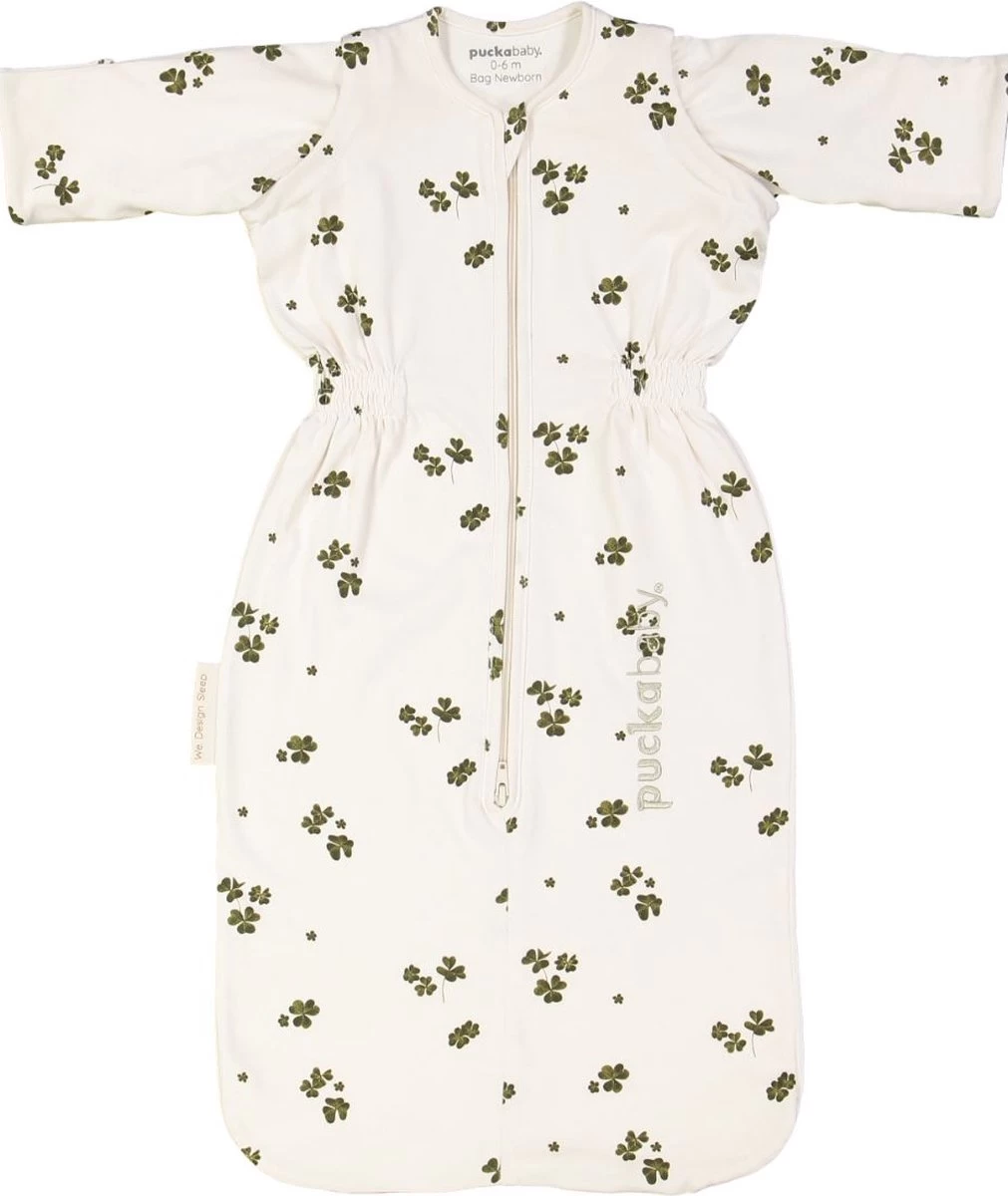 Puckababy Babyslaapzak Bag Newborn 0-6 Maanden - 70 Cm - Alle Seizoenen - Lucky Clover 3 Puckababy Babyslaapzak Bag Newborn 0-6 Maanden - 70 Cm - Alle Seizoenen - Lucky Clover - Afbeelding 3
