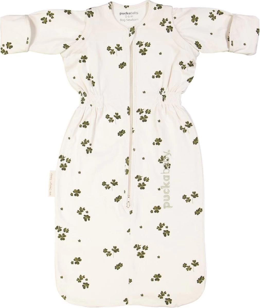 Puckababy Babyslaapzak Bag Newborn 0-6 Maanden - 70 Cm - Alle Seizoenen - Lucky Clover 7 Puckababy Babyslaapzak Bag Newborn 0-6 Maanden - 70 Cm - Alle Seizoenen - Lucky Clover - Afbeelding 7