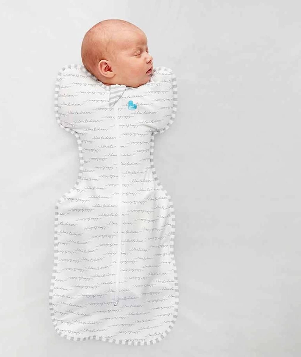 Love To Dream™ Babyslaapzak Swaddle Up™ - Inbakeren - Baby 3-6 Maanden - 6-8.5 Kg - All Season - Wit 3 Love To Dream™ Babyslaapzak Swaddle Up™ - Inbakeren - Baby 3-6 Maanden - 6-8.5 Kg - All Season - Wit - Afbeelding 3