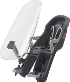 Polisport Bilby - Fietsstoeltje Voor + Windscherm - Zwart -Babyproducten Uitverkoop 1026x1200