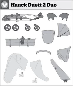Hauck Duett 2 Duo Kinderwagen - Zwart 36 Hauck Duett 2 Duo Kinderwagen - Zwart -Babyproducten Uitverkoop 1027x1200 3
