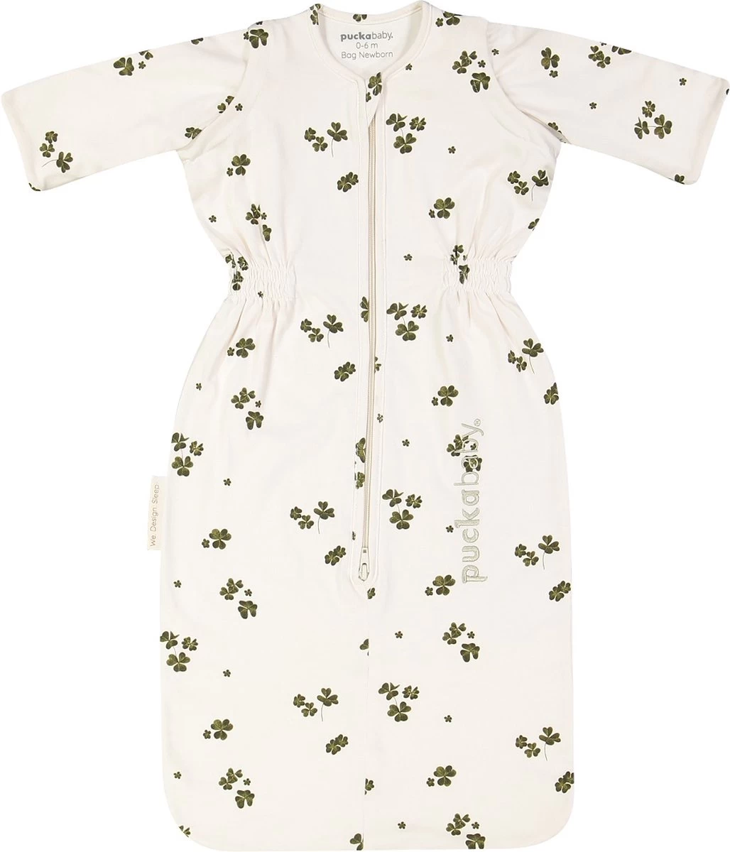 Puckababy Babyslaapzak Bag Newborn 0-6 Maanden - 70 Cm - Alle Seizoenen - Lucky Clover 6 Puckababy Babyslaapzak Bag Newborn 0-6 Maanden - 70 Cm - Alle Seizoenen - Lucky Clover - Afbeelding 6
