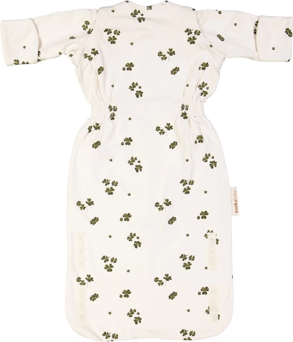 Puckababy Babyslaapzak Bag Newborn 0-6 Maanden - 70 Cm - Alle Seizoenen - Lucky Clover 8 Puckababy Babyslaapzak Bag Newborn 0-6 Maanden - 70 Cm - Alle Seizoenen - Lucky Clover - Afbeelding 8
