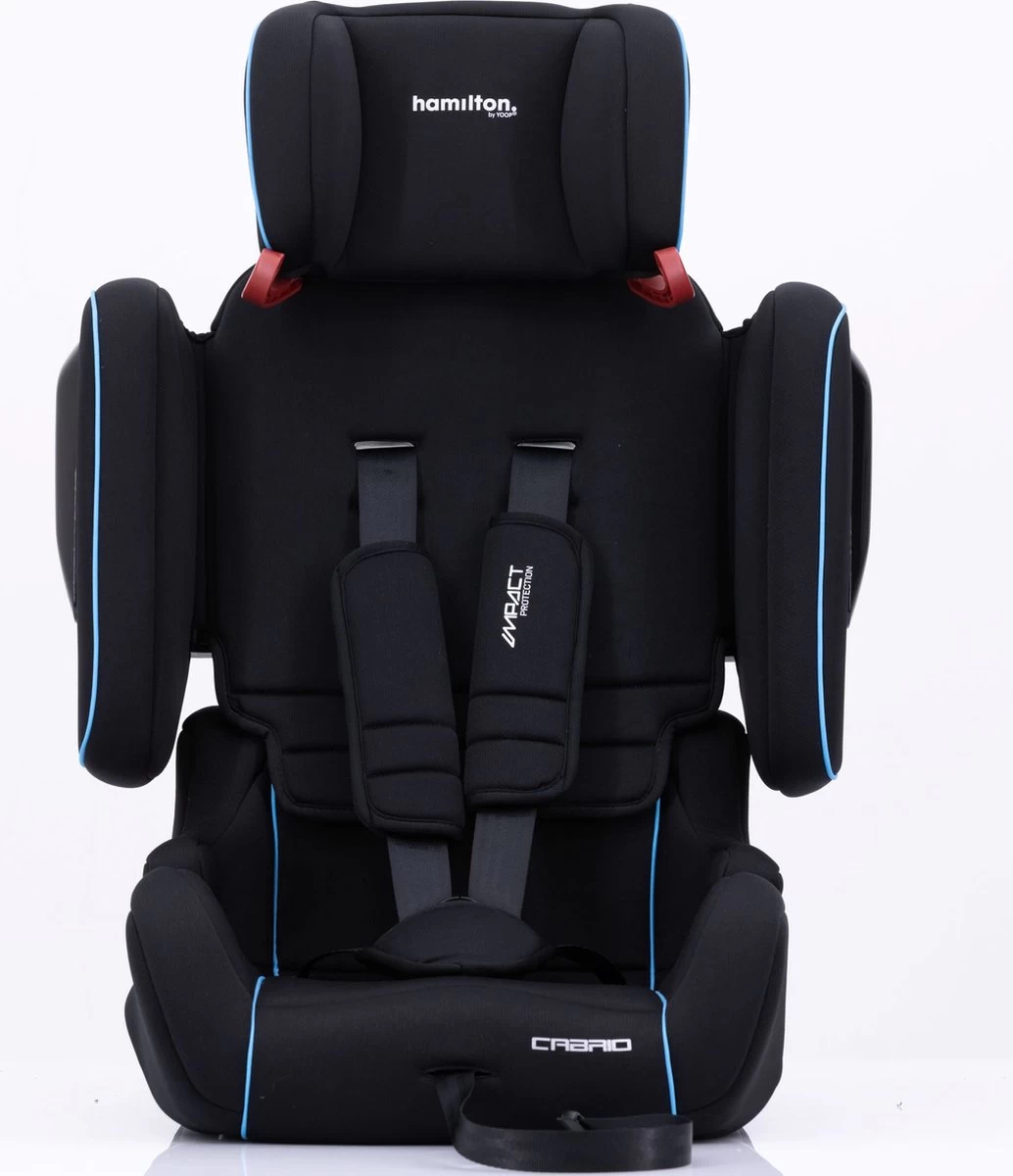 Hamilton By Yoop Cabrio Premium Opvouwbare Autostoel – Veilig, Comfortabel En Lichtgewicht Autozitje – Groep I, II, III Autostoeltje Voor 9 Maanden Tot 12 Jaar – Neon Blauw – ISOFIX Kliksysteem - 1e Opvouwbare Autostoel Ter Wereld - Zwart/Neon Blauw 12 Hamilton By Yoop Cabrio Premium Opvouwbare Autostoel – Veilig, Comfortabel En Lichtgewicht Autozitje – Groep I, II, III Autostoeltje Voor 9 Maanden Tot 12 Jaar – Neon Blauw – ISOFIX Kliksysteem - 1e Opvouwbare Autostoel Ter Wereld - Zwart/Neon Blauw - Afbeelding 12