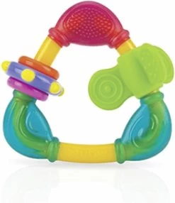 Nuby - Bijtspeelgoed - Bijtdriehoek - 3m+ -Babyproducten Uitverkoop 1037x1200