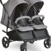 ABC Design Duo Kinderwagen Twin Circle Line - Inclusief Regenhoes - Woven Graphite