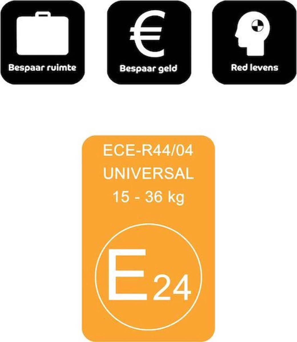 Deliqart - Zitverhoger - Autozitje - Opblaasbare Autozitje - Autostoeltje - Zwart 9 Deliqart - Zitverhoger - Autozitje - Opblaasbare Autozitje - Autostoeltje - Zwart - Afbeelding 9