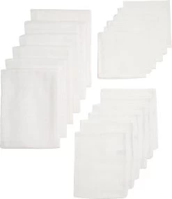 Meyco Uni Starterset - 18-pack - Hydrofiel - White