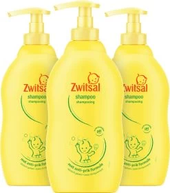 Zwitsal Baby Shampoo - 3 X 400 Ml - Voordeelverpakking -Babyproducten Uitverkoop 1059x1200 6