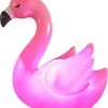 Merkloos Nachtlampje Kinderen - Nachtlampje Flamingo - LED Licht - Draadloos - Babykamer - Kraamcadeau