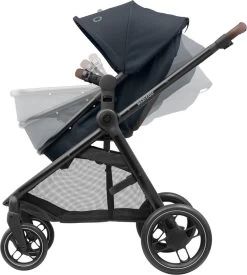 Maxi-Cosi Zelia³ Kinderwagen - Essential Graphite (zwart Frame + Bruin Leer) -Babyproducten Uitverkoop 1076x1200 4