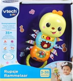 VTech Baby Rupsje Rammelaar - Educatief Babyspeelgoed - 3 Tot 36 Maanden -Babyproducten Uitverkoop 1082x1200