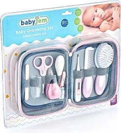 Babyjem 9-delige Verzorgingsset - Roze -Babyproducten Uitverkoop 1085x1200 2