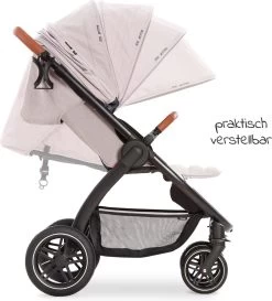 Hauck UpTown Buggy - Met één Hand Opvouwbaar - Beige -Babyproducten Uitverkoop 1086x1200