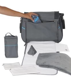 Bo Jungle B-Leisure Grey Verzorgingstas B300420 -Babyproducten Uitverkoop 1088x1200 1