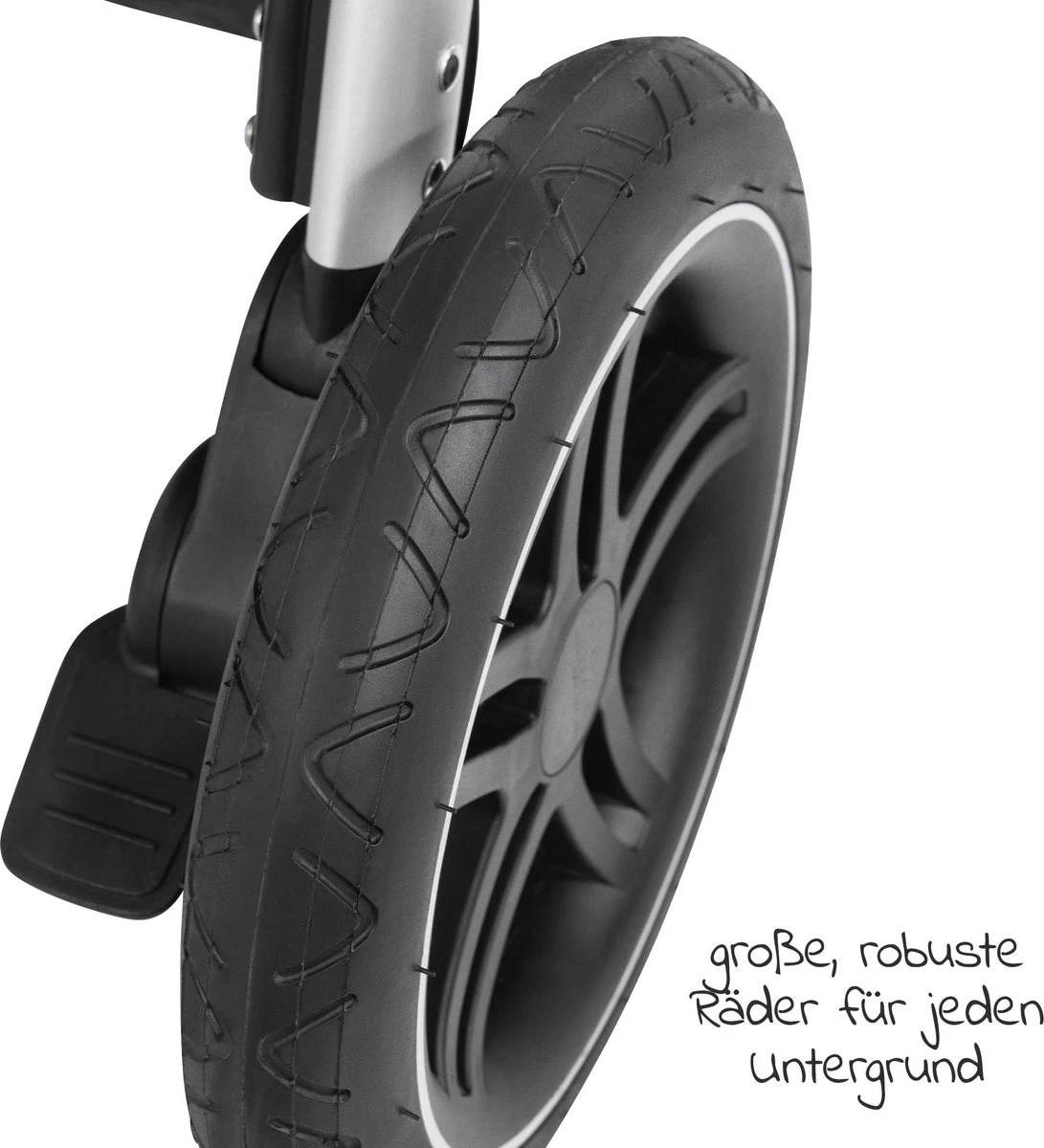 Hauck UpTown Buggy - Met één Hand Opvouwbaar - Grijs 7 Hauck UpTown Buggy - Met één Hand Opvouwbaar - Grijs - Afbeelding 7