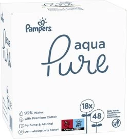 Pampers® Pampers - Aqua Pure - Billendoekjes - 2592 Doekjes - 54 X 48 15 Pampers® Pampers - Aqua Pure - Billendoekjes - 2592 Doekjes - 54 X 48 -Babyproducten Uitverkoop 1095x1200 5