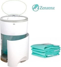 4 Stuks Luieremmer Navulling 16L Geschikt - Luieremmernavulling Voor 2000 Luiers - Luier Emmer Navulling - Diaper Refill 4 Pack - Geschikt Voor Korbell -Babyproducten Uitverkoop 1100x1200 4