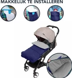Achaté Voetenzak - Voor Kinderwagen Of Stoeltje – Baby Slaapzak - Autostoel - Donkerblauw 15 Achaté Voetenzak - Voor Kinderwagen Of Stoeltje – Baby Slaapzak - Autostoel - Donkerblauw -Babyproducten Uitverkoop 1104x1200 3