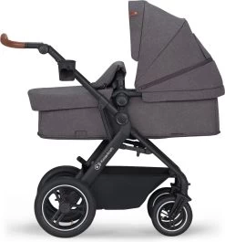 Kinderkraft B-Tour Ash Grey 3-in-1 Combi Kinderwagen Incl. Autostoel KSBTOU00DGR3000 -Babyproducten Uitverkoop 1117x1200 1