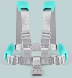 MijnNami 2 In 1 Harnas En Polstuigje – Kindertuigje En Polstuigje Met Slot – Mint -Babyproducten Uitverkoop 1120x1200 4