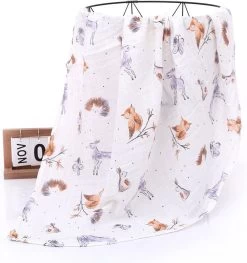 Set Van 2 | Hydrofiele Doeken XL - 120x120 Cm - Inbakerdoek - Egels - Swaddle Doek Groot - Hydrofiele Luier -Babyproducten Uitverkoop 1125x1200 11