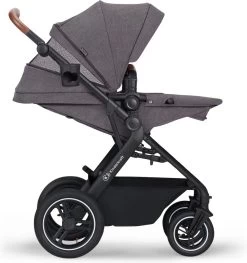 Kinderkraft B-Tour Ash Grey 3-in-1 Combi Kinderwagen Incl. Autostoel KSBTOU00DGR3000 -Babyproducten Uitverkoop 1126x1200 1