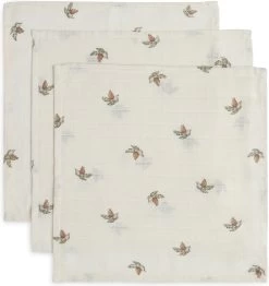 Jollein Hydrofiele Doek Small 70x70cm - Rosehip - 3 Stuks