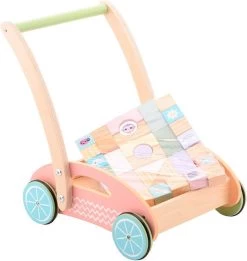 Jouéco® - The Wildies Family Loopauto Met Blokken -Babyproducten Uitverkoop 1135x1200