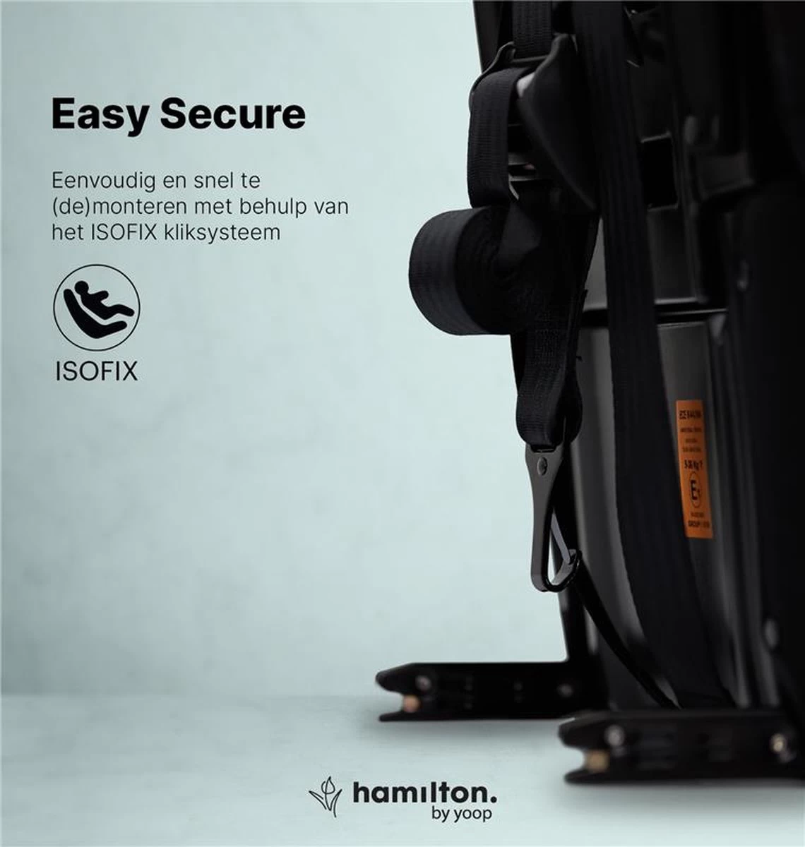 Hamilton By Yoop Cabrio Premium Opvouwbare Autostoel – Veilig, Comfortabel En Lichtgewicht Autozitje – Groep I, II, III Autostoeltje Voor 9 Maanden Tot 12 Jaar – Neon Blauw – ISOFIX Kliksysteem - 1e Opvouwbare Autostoel Ter Wereld - Zwart/Neon Blauw 6 Hamilton By Yoop Cabrio Premium Opvouwbare Autostoel – Veilig, Comfortabel En Lichtgewicht Autozitje – Groep I, II, III Autostoeltje Voor 9 Maanden Tot 12 Jaar – Neon Blauw – ISOFIX Kliksysteem - 1e Opvouwbare Autostoel Ter Wereld - Zwart/Neon Blauw - Afbeelding 6