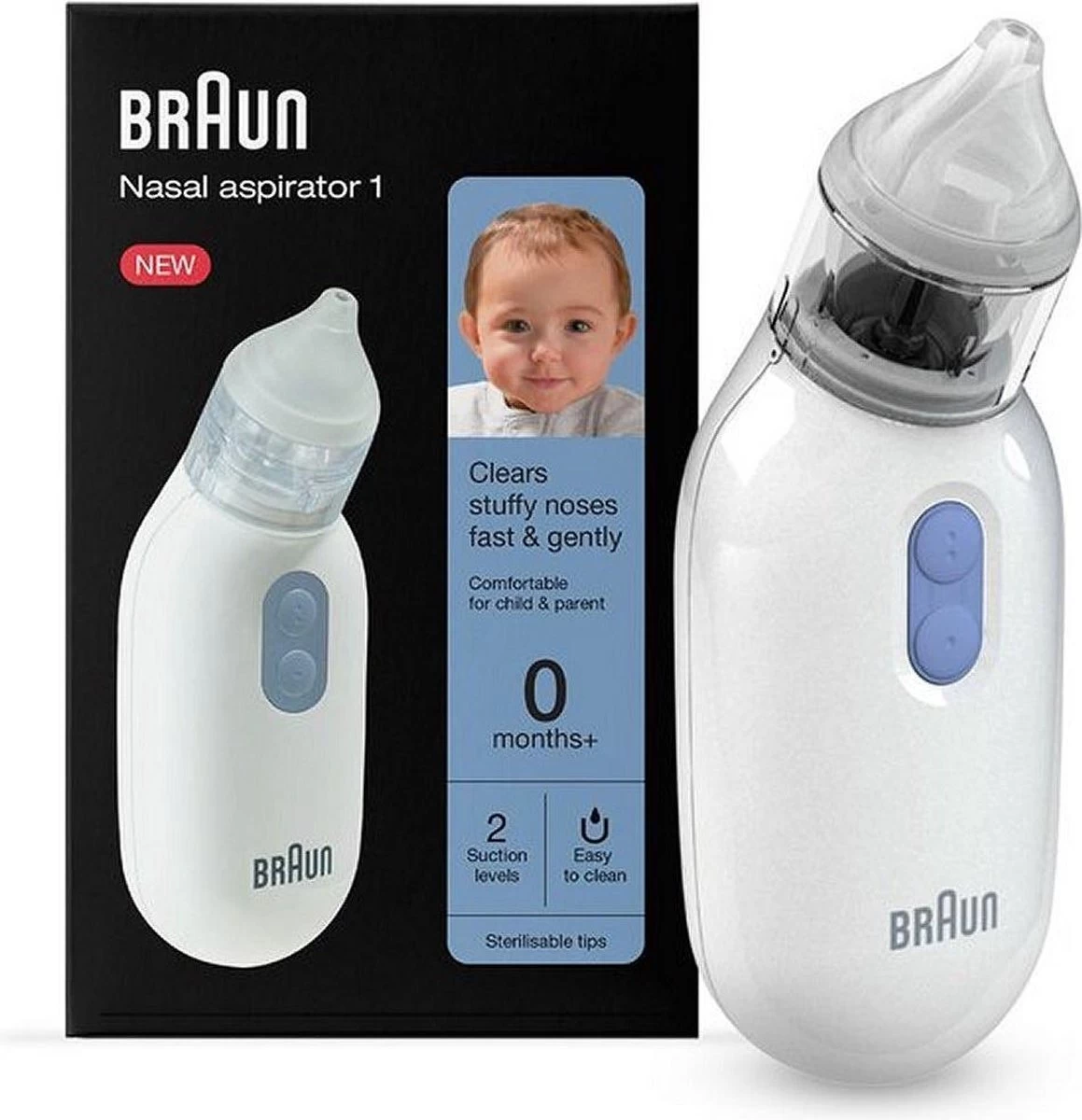 Braun Neusreiniger Voor Baby's 1 Braun Neusreiniger Voor Baby's