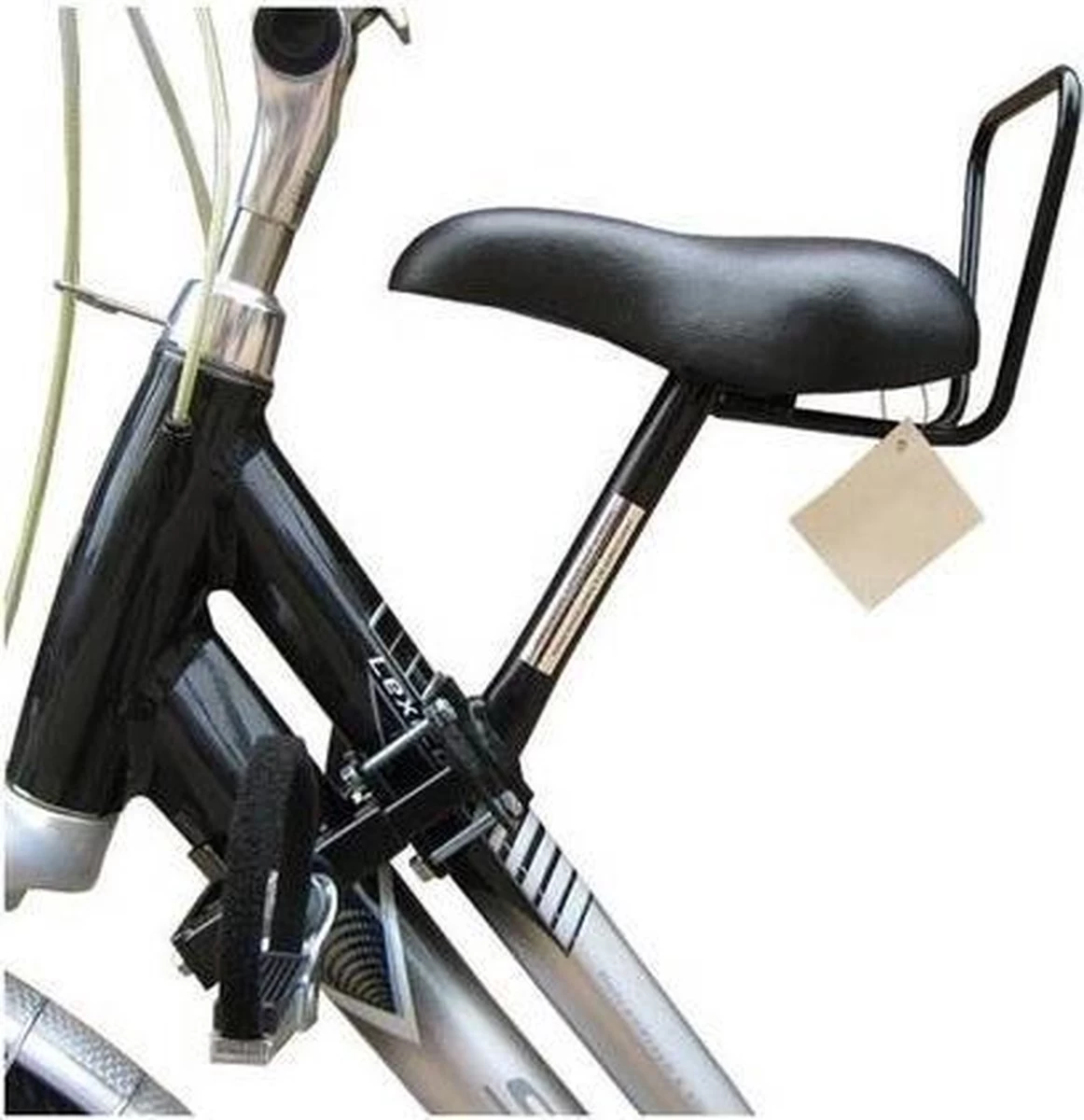 Zadel Op Stang Kinderzitje Model 3 Voor Oversized Damesfiets 2 Zadel Op Stang Kinderzitje Model 3 Voor Oversized Damesfiets - Afbeelding 2