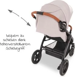 Hauck UpTown Buggy - Met één Hand Opvouwbaar - Beige -Babyproducten Uitverkoop 1165x1200 2