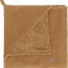 Baby's Only Wikkeldeken - Omslagdoek Baby Sense - Teddy Voering - Caramel - 75x75 Cm - Geschikt Voor Drie- En Vijfpuntsgordel