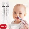 Merkloos Neus Reiniger Baby- Neusreiniger - Neuszuiger - Snotzuiger - Snotneus - Neusspuit - Spuit - Neuspomp Baby - Snotzuigers Babys - 2 Stuks
