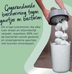 Tommee Tippee Twist & Click Milieuvriendelijke Luieremmer Navulling - Duurzaam Geproduceerde Greenfilm - 3 Stuks -Babyproducten Uitverkoop 1172x1200 9