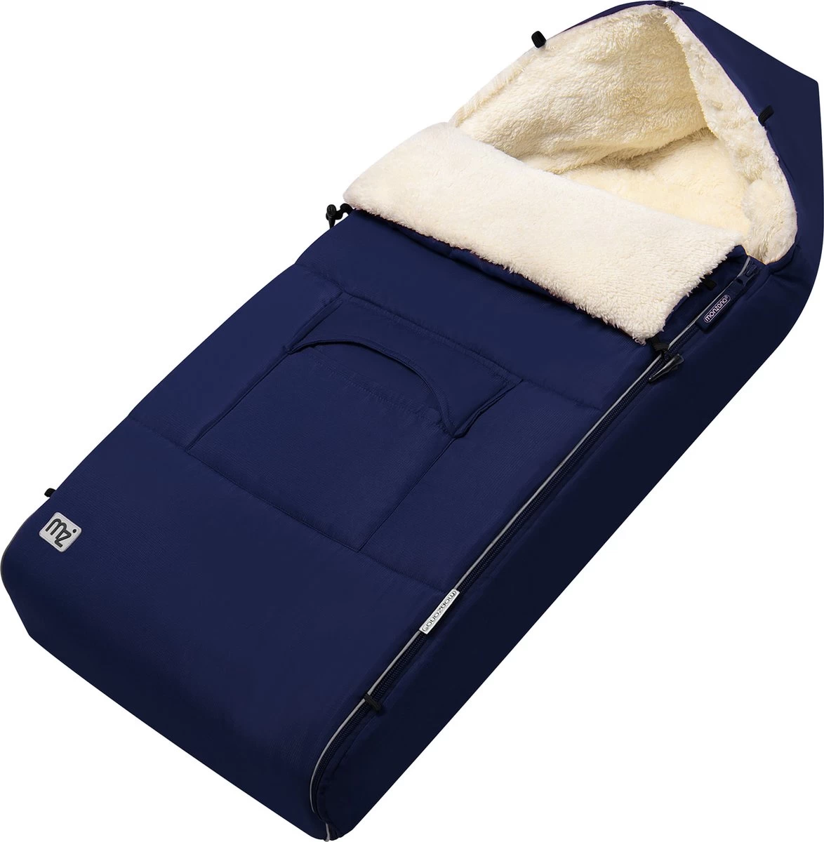 Monzana Voetenzak - Voor Kinderwagen Of Stoeltje - 93x56cm Navy Blauw 1 Monzana Voetenzak - Voor Kinderwagen Of Stoeltje - 93x56cm Navy Blauw
