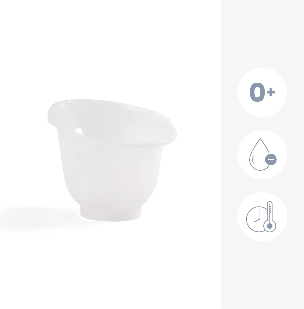 Holland Shantala Babybadje - Transparant 2 Holland Shantala Babybadje - Transparant - Afbeelding 2