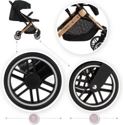 MoMi Wandelwagen Estelle - Zwart -Babyproducten Uitverkoop 1182x1200 4