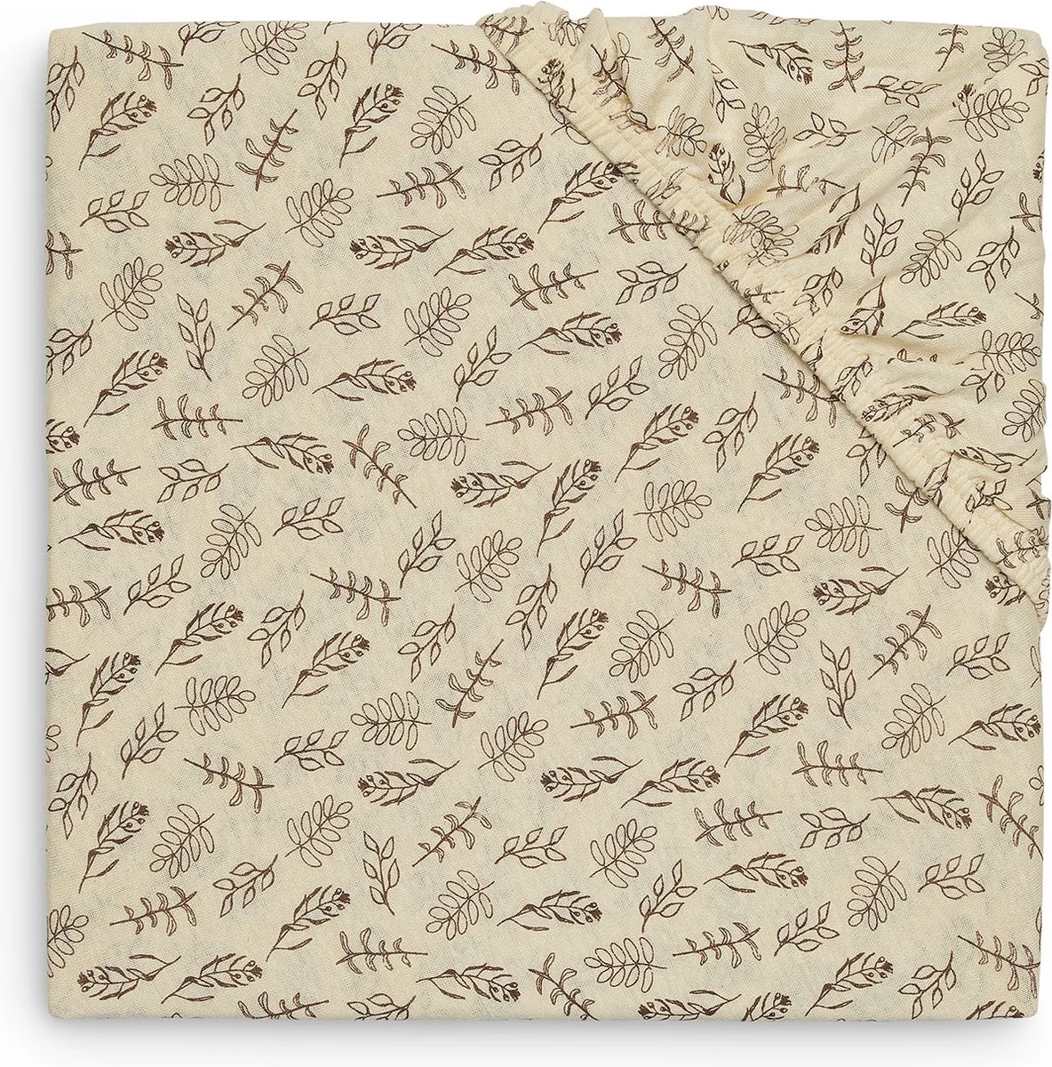 Jollein Baby Hoeslaken Wieg Jersey 40/50x80/90cm Meadow - Chestnut 2 Jollein Baby Hoeslaken Wieg Jersey 40/50x80/90cm Meadow - Chestnut - Afbeelding 2