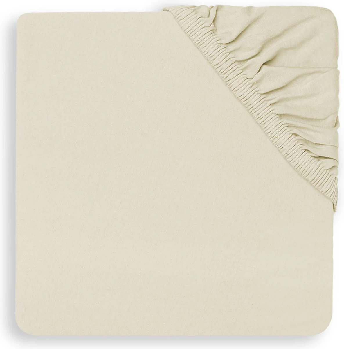 Jollein Baby Hoeslaken Wieg Jersey 40/50x80/90cm - Ivory 2 Jollein Baby Hoeslaken Wieg Jersey 40/50x80/90cm - Ivory - Afbeelding 2