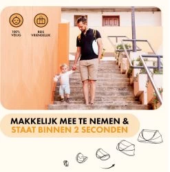 Deryan Infant BabyBox Campingbedje - Baby Klamboe - Cream -Babyproducten Uitverkoop 1185x1200 3