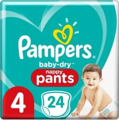 Pampers® Pampers Baby-Dry Pants Maat 4 (9kg-15kg) - 24 Luierbroekjes -Babyproducten Uitverkoop 1186x1200 10