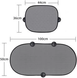 Zonnescherm Auto - Zonwering - Zijruit - Achterruit - UV Protectie - Set Van 3 - Rheme 12 Zonnescherm Auto - Zonwering - Zijruit - Achterruit - UV Protectie - Set Van 3 - Rheme -Babyproducten Uitverkoop 1186x1200