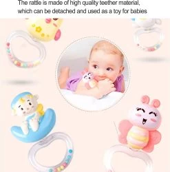 Baby Muzikale Wieg Mobiel, Alldo 360 ° Draaibare Mobiele Wieg Voor Baby's Met Muziek, Verlichting, Multifunctioneel Hangend Born Cot Toy Bedbel Speelgoed Met Afstandsbediening En Projectie -Babyproducten Uitverkoop 1187x1200 4