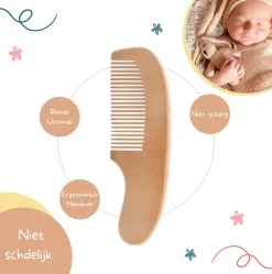 Baby Borstel - Baby Haarborstel - Baby Verzorging Set - Baby Borstel En Kam - Houten Baby Kam - Haarborstel Set - Babyshower Gift- Baby Verzorgingsproducten - Baby Kam - Kraamcadeau 7 Baby Borstel - Baby Haarborstel - Baby Verzorging Set - Baby Borstel En Kam - Houten Baby Kam - Haarborstel Set - Babyshower Gift- Baby Verzorgingsproducten - Baby Kam - Kraamcadeau -Babyproducten Uitverkoop 1188x1200 9