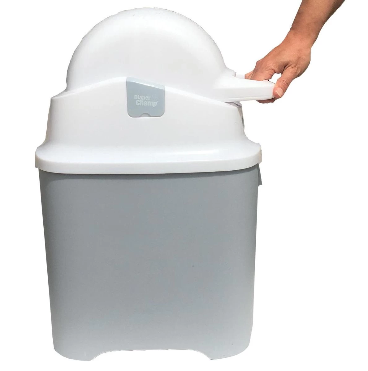 DiaperChamp ONE - Soft Silver - Standaard Luieremmer 3 DiaperChamp ONE - Soft Silver - Standaard Luieremmer - Afbeelding 3