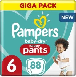 Pampers® Pampers - Baby Dry Pants - Maat 6 - Mega Pack - 88 Luierbroekjes -Babyproducten Uitverkoop 1192x1200 8